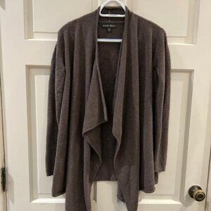 Barefoot Dreams bamboo chic lite open front cardigan s/m